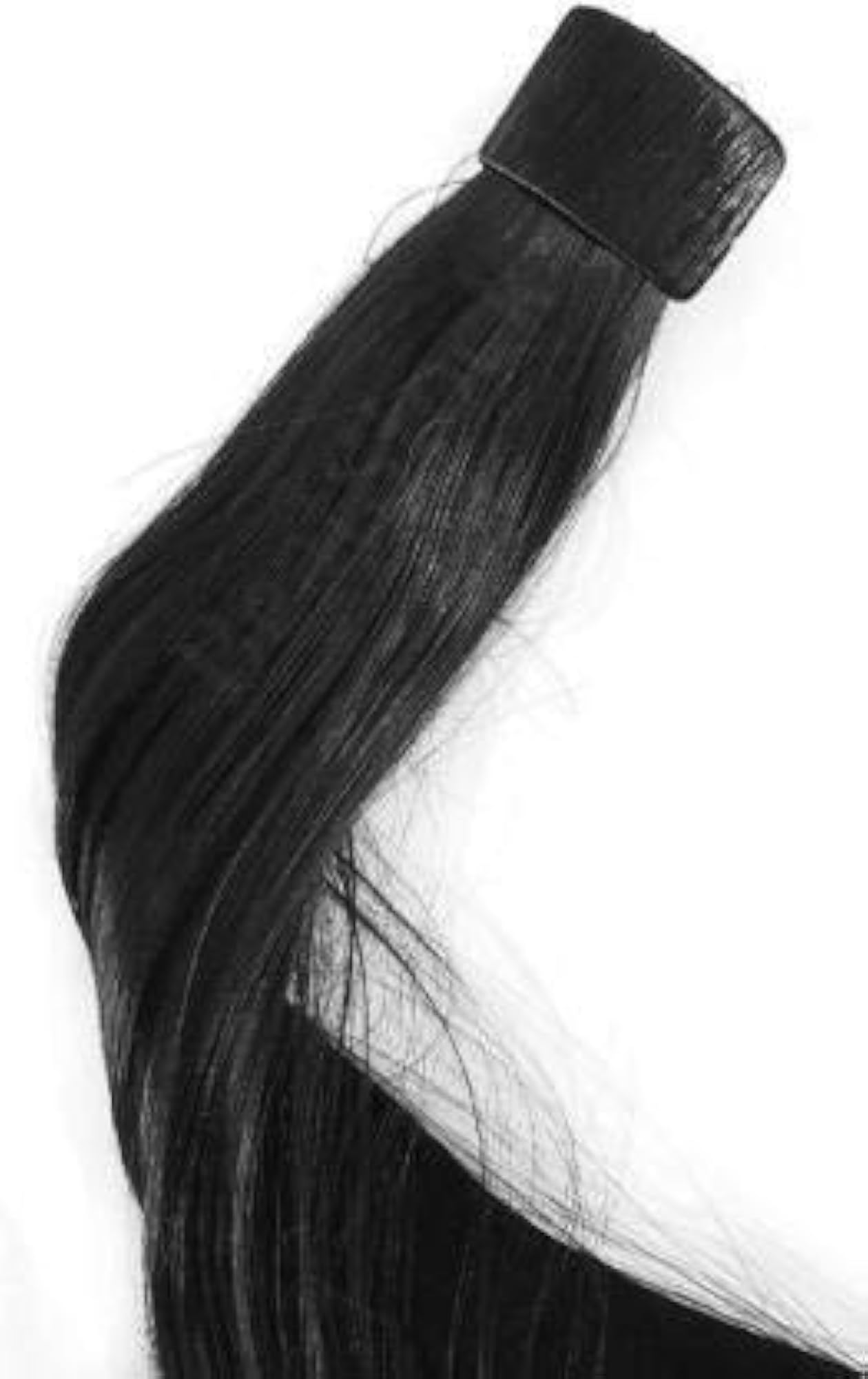 Straight Hair Extensions in Ponytail Design
